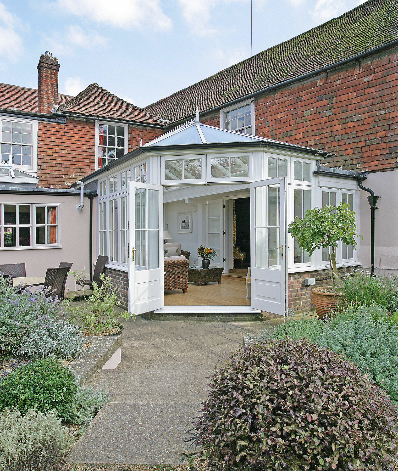 View of patio